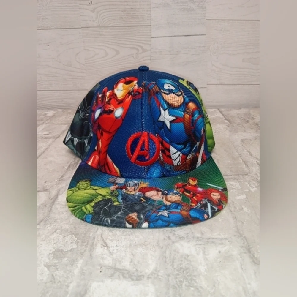 Marvel Comics Avengers One Size‎ Snapback Hat NWT